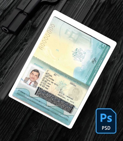 Saint Kitts and Nevis passport PSD